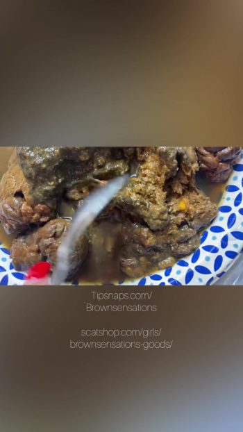 Brownsensations - Smearing My Dinner - Scatmob.Com 00000