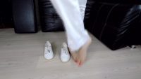 Big Ass Dirty White Sneakers - janet 00001