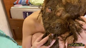 P00girl – Big Shit On Hair And Face 00001
