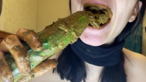 P00girl – Cucumber Fuck, Poop, Smear, Ate a Dirty Cucumber 00003