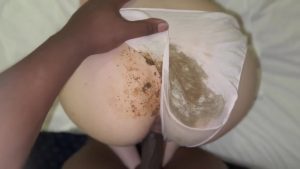 FilthJapaneseGirl – Panty Poop Smear and Fuck! 00001