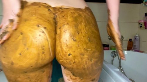Smearing Filthy Chocolate all Over my Ass 00002