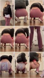 Blackrasbaby - Quick m5465676575ess in my leggings & pullup.ScrinList