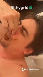 Goddessnixie Scat Domination feeding shit 00001