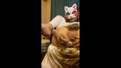 PooGirl – vomiting several times from chewing shit and shit in white pantyhose, fisting 00003