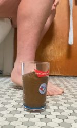 PAWG unloads 4 cups of Hot Chocolate 00000 PAWG unloads 4 cups of Hot Chocolate 00000