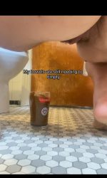 PAWG unloads 4 cups of Hot Chocolate 00001 PAWG unloads 4 cups of Hot Chocolate 00001