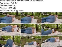 Picnic farts 5657565656in the woods.ScrinList