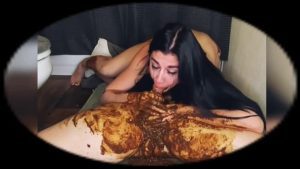 Dirty Girl Scat Throat Fucking 00003